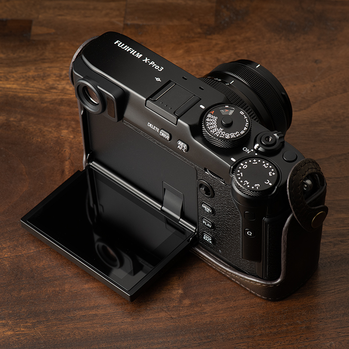 KAZA FUJIFILM X-Pro3専用ハーフレザーケース KAZA | カザ| カメラ 