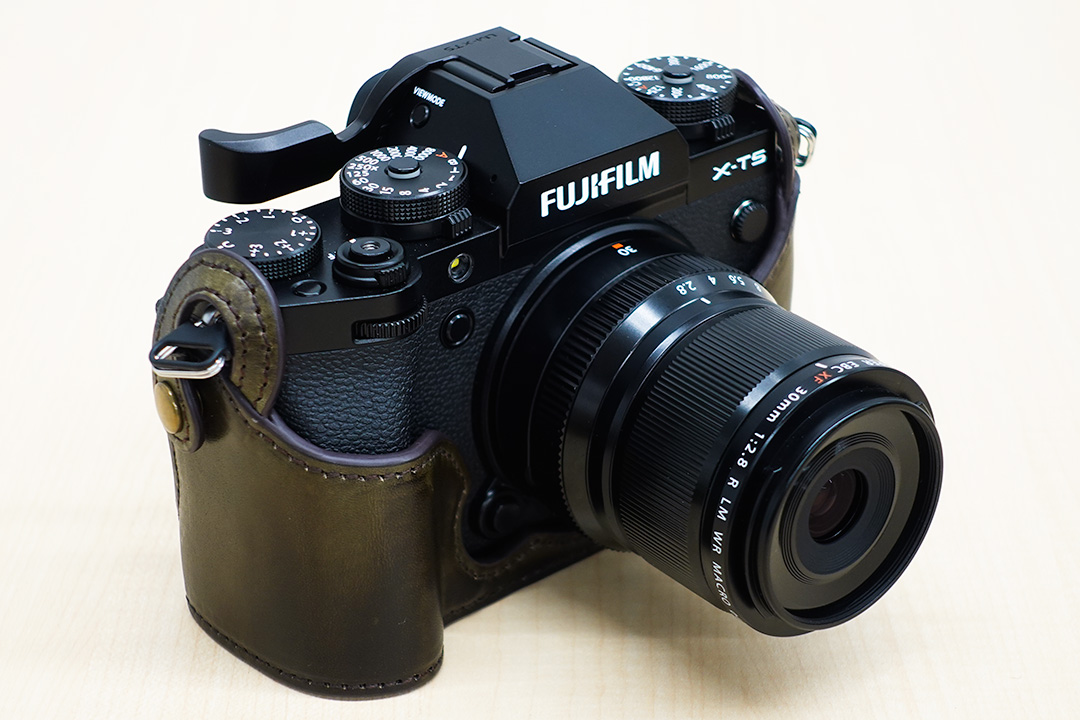 Kaza-Deluxe Fujifilm XT-1 黒革のケース