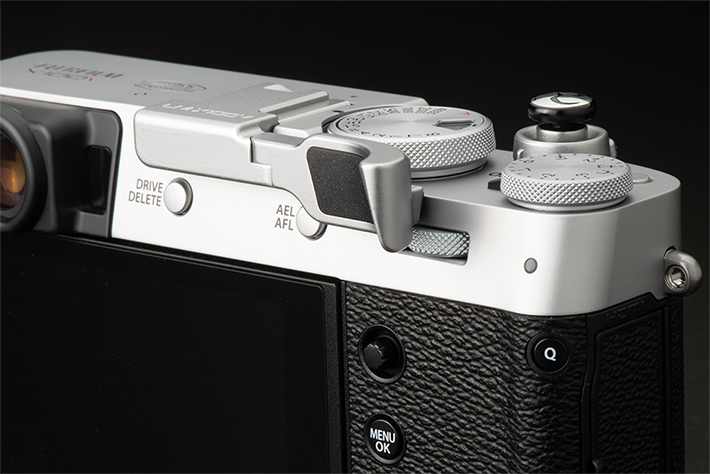 レンズメイト FUJIFILM X100V専用フォールディングサムレスト LENSMATE 