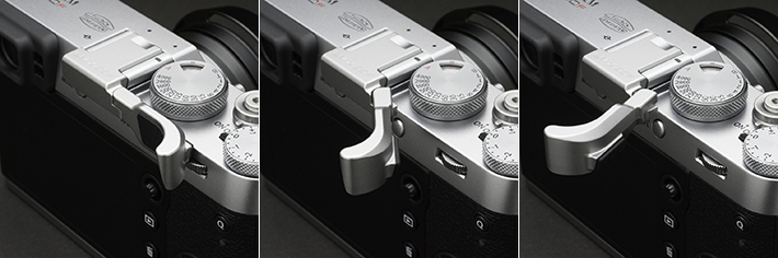 Lensmate(レンズメイト)FUJIFILM X100F専用フォールディングサムレスト 