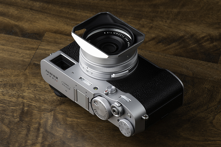 スクエアフード Model V | FUJIFILM X100シリーズ専用フード＜アルミ製 ...