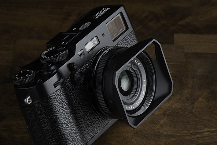 スクエアフード Model V | FUJIFILM X100シリーズ専用フード＜アルミ製 ...